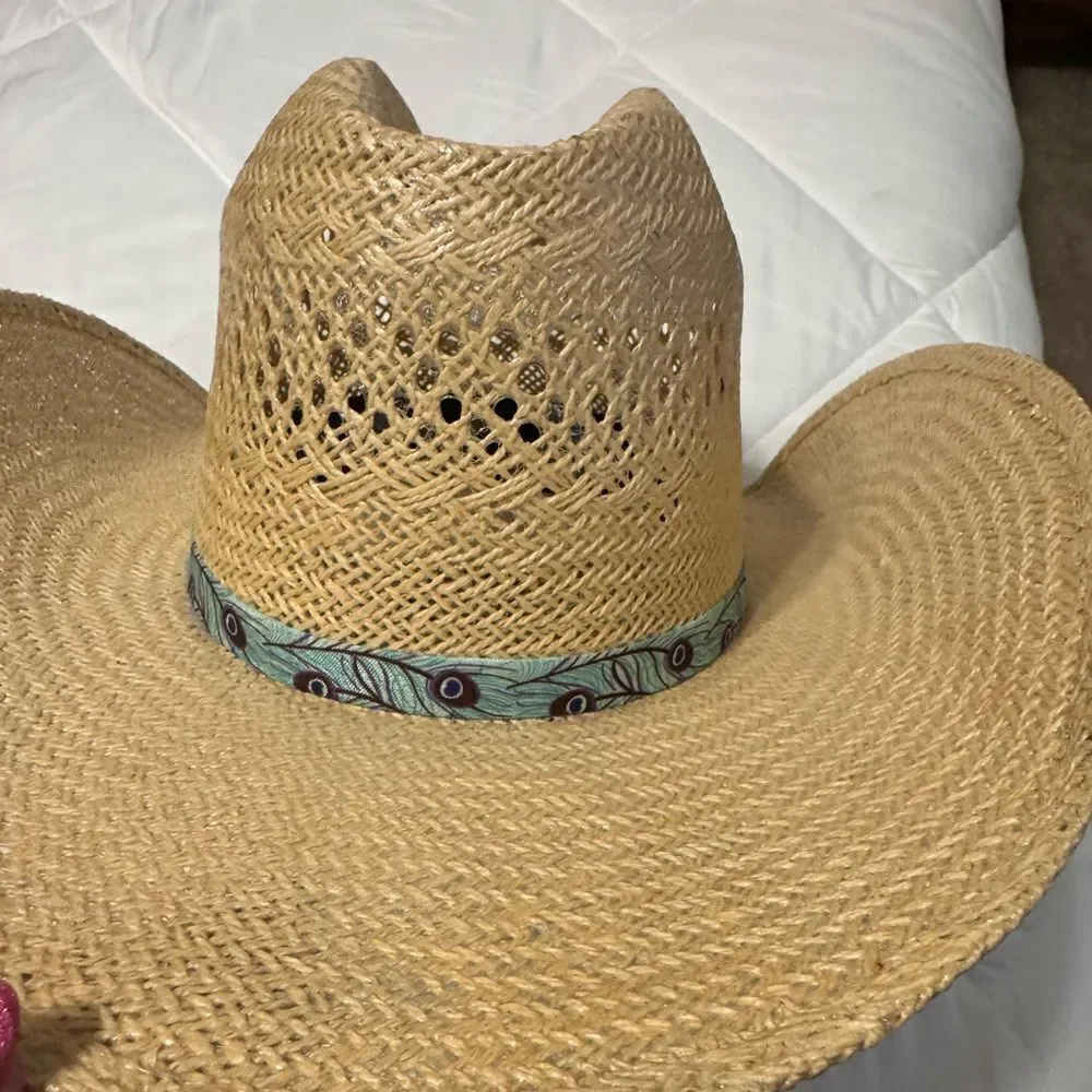 Rodeo King 25 X straw women’s cowboy hat